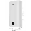 LIN LIFVD1SMWH 100L scaldabagno elettrico universale, bianco, Wi-Fi