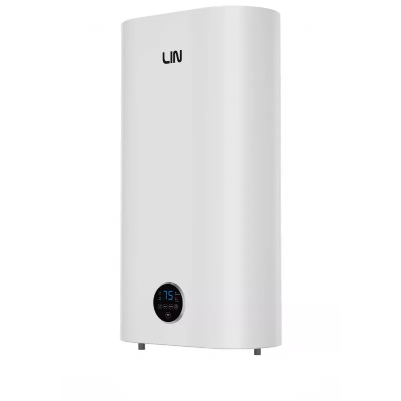 LIN LIFVD1SMWH 100L scaldabagno elettrico universale, bianco, Wi-Fi