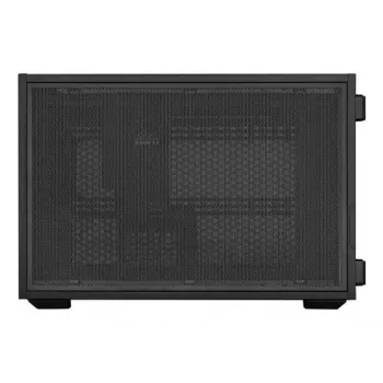 Lian Li DAN Cases B4 Wood Edition case PC mini-tower, Micro-ATX, pannello frontale in noce, nero