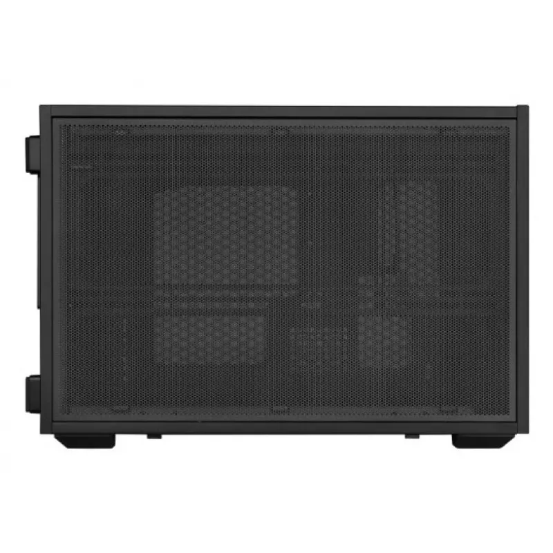 Lian Li DAN Cases B4 Wood Edition case PC mini-tower, Micro-ATX, pannello frontale in noce, nero
