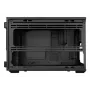 Lian Li DAN Cases B4 Wood Edition case PC mini-tower, Micro-ATX, pannello frontale in noce, nero