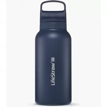 LifeStraw Go 2.0 borraccia filtrante in acciaio inox 1L - Ägäisches Meer