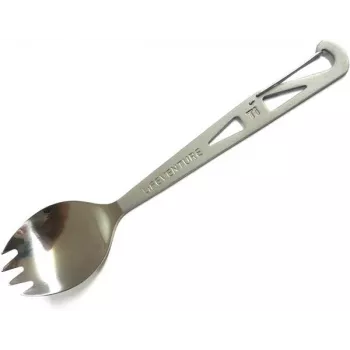 Lifeventure Titanium Spork 17g - ibrido cucchiaio-forchetta ultraleggero (9518)