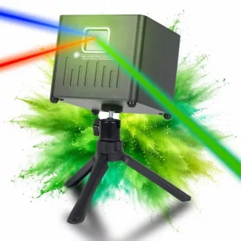 LIGHT4ME ACCU APP LASER Proiettore laser ricaricabile a batteria con controllo tramite app Bluetooth