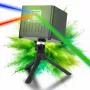 LIGHT4ME ACCU APP LASER proiettore laser a batteria con controllo tramite app Bluetooth