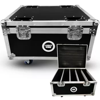 LIGHT4ME AURORA WASH HEAD CASE 4IN1 Flight case per 4 moving head