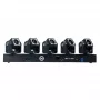 LIGHT4ME BROS 5 BEAM LED Effect 5 testate mobili