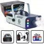 LIGHT4ME FM 1500 LED macchina del fumo generatore di nebbia 1500W con LED RGB