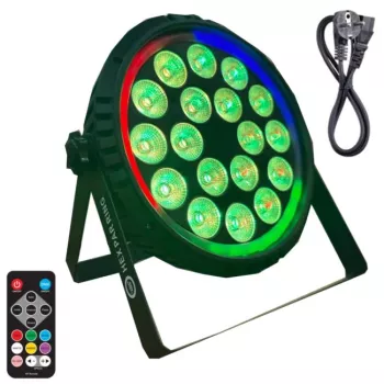 LIGHT4ME HEX PAR RING Luce effetto LED 7x10W RGBWA+UV 48xSMD RGB
