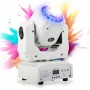 Moving head spot LIGHT4ME MINI SPOT 60 RING WH bianco