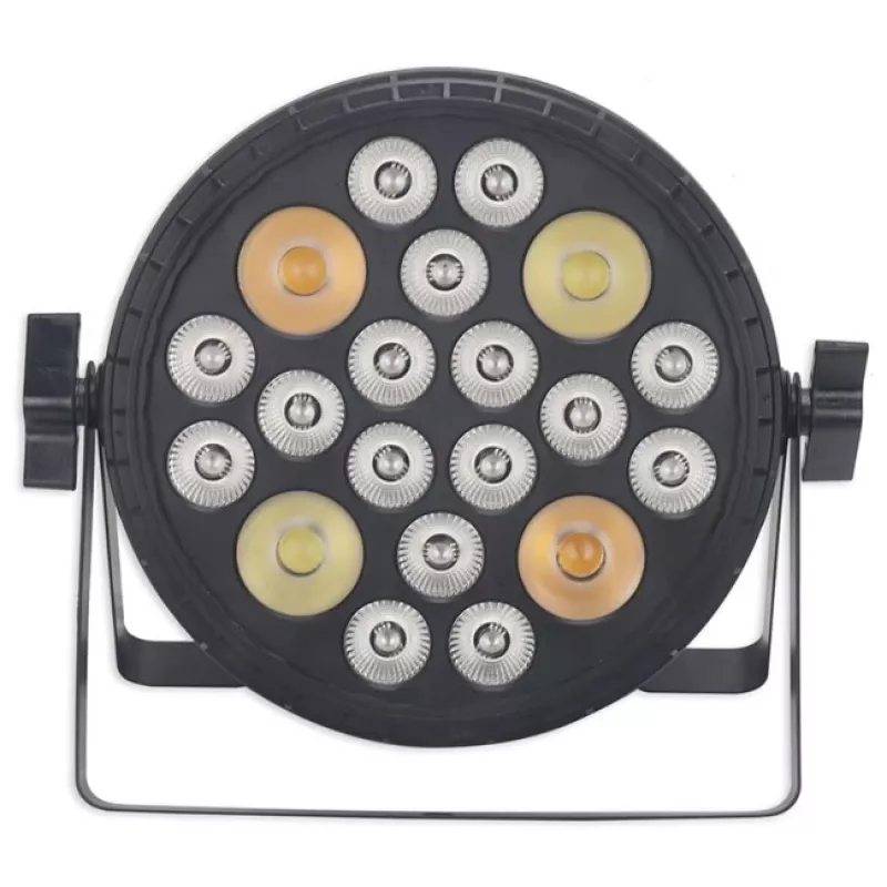LIGHT4ME MULTIPAR 416 RGB-UV+WW/CW Faretto da palco