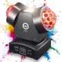 LIGHT4ME SID4 luce multi-effetto moving 4-in-1 con beam, wash, laser rosso/verde e strobo