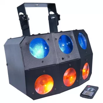 LIGHT4ME SIX EYE BEAM potente effetto LED beam con telecomando