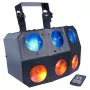 LIGHT4ME SIX EYE BEAM potente effetto LED beam con telecomando
