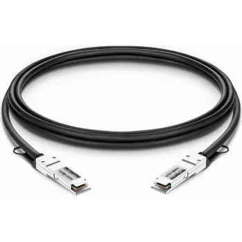 Lightwin cavo in rame Direct Attach 100G QSFP28 su QSFP28, 1m, compatibile HPE Aruba (LWO-DAC-QSFP28-1M-HPE)