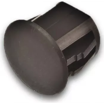 Lightwin tappo cieco per porte ST - tappo parapolvere, plastica nera, 1 pezzo BLINDSTOPFEN ST