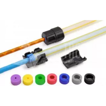 Lightwin DC 10MM SEAL 6.5-5MM Guarnizione di tenuta per canale portacavi split per canali FTTx da 10mm, diametro cavo 5,0-6,5mm, IP68, nero