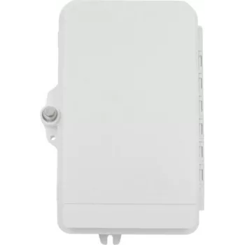 Lightwin HAK 8XSC/APC IP55 scatola di terminazione ottica a parete FTTx per fino a 8 fibre, adattatore SC/APC simplex o LC duplex, 8x SC/APC preinstallati, IP55 resistente alle intemperie, montaggio a parete scatola di terminazione fibra