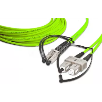 Lightwin LDP-50 LC-SC 2.0 OM5 Cavo patch in fibra multimodale duplex, da LC a SC, OM5, 2 m