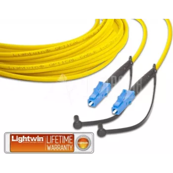 Lightwin LSP-09 LC-LC 20m cavo patch in fibra ottica Single-Mode Duplex OS1, giallo LSP-09 LC-LC 20.0