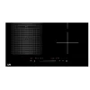 LIN LI-B47221 piano cottura a induzione 7200 W – 4 zone da incasso in vetroceramica, comandi touch, booster, timer, nero