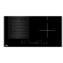 LIN LI-B47221 piano cottura a induzione 7200 W – 4 zone da incasso in vetroceramica, comandi touch, booster, timer, nero