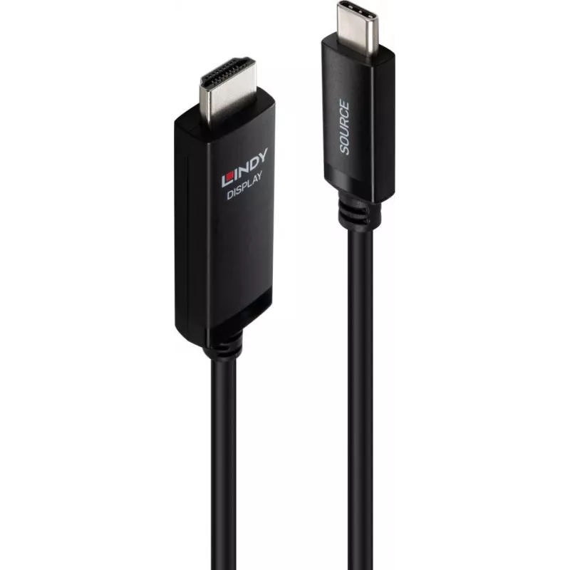 Lindy cavo adattatore 1m da USB Type-C a HDMI 8K60 (43433)