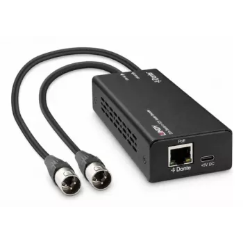 LINDY decoder audio Dante su XLR 2 canali 70619