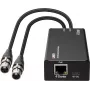 LINDY encoder audio XLR a Dante a 2 canali, PoE, AES67, 24 bit/96kHz 70618