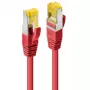 LINDY Cavo patch RJ45 Cat.7 SFTP PiMF 30m senza alogeni, rosso 47301