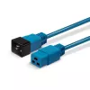 Lindy Cavo prolunga di alimentazione IEC da C20 a C19 da 3 m, 16 A, blu