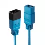 Lindy Cavo prolunga di alimentazione IEC da C20 a C19 da 3 m, 16 A, blu