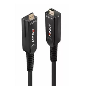 Lindy cavo micro-HDMI 8K60 in fibra ottica ibrida LSZH da 40m con connettori HDMI rimovibili (38545)