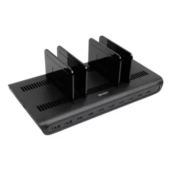 LINDY 73447 organizer stazione di ricarica autoportante plastica bacca