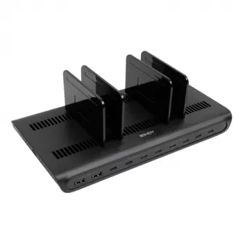 LINDY 73447 organizer stazione di ricarica autoportante plastica bacca