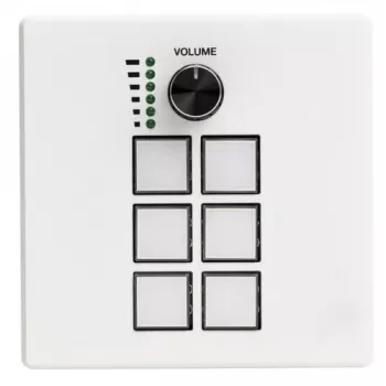 LINDY Control Keypad, 6 tasti programmabili e manopola, retroilluminazione RGB, USB-C, alluminio, nero 32306
