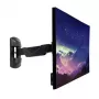 LINDY Supporto a parete fisso per un monitor (nero, per monitor fino a 66 cm (26 pollici), VESA 75x75/100x100)