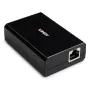 LINDY convertitore splitter PoE su USB Type-C, 15W Power Delivery, Gigabit Ethernet, dati USB 2.0, nero 73474