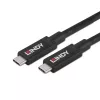 Lindy 43439 USB 3.2 Gen 2 Cavo attivo da USB-C a USB-C, 8 m, 10 Gbps, 8K60, 100 W PD