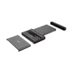 Case per SSD LINDY USB 3.2 Gen 2x2 Type-C su M.2 NVMe - 20 Gbit/s, alluminio