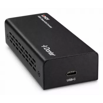 LINDY convertitore USB-C Dante In/Out interfaccia audio 2x2 70617