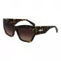 LIU JO LJ785S Occhiali da sole donna havana acetato montatura angolare lenti marroni sfumate 61 mm