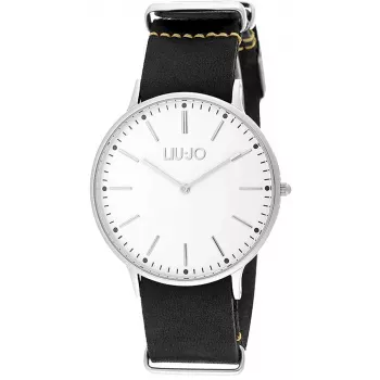 LIU JO Orologio uomo al quarzo analogico TLJ965 acciaio inox quadrante blu 41mm