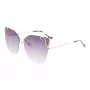 LIU JO Donna Occhiali da sole aviator LJ150S6213714 montatura color oro lenti marroni sfumate 62mm