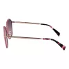 LIU JO Occhiali da sole donna farfalla cat eye havana marrone sfumato UV400