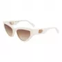 LIU JO donna LJ800S occhiali da sole farfalla cat-eye havana acetato marrone sfumato UV400