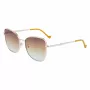 LIU JO Occhiali da sole donna 46591-717 Havana montatura in acetato squadrata lenti marroni sfumate 55/17/140 mm