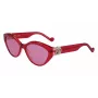Occhiali da sole LIU JO donna LJ767SR-525 havana marrone sfumato quadrati 56 mm