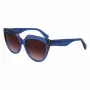 Occhiali da sole donna LIU JO LJ783S-416 montatura cat-eye blu lenti grigie sfumate 55mm