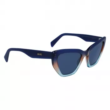 LIU JO Occhiali da sole donna LJ794S-439 montatura farfalla blu UV400